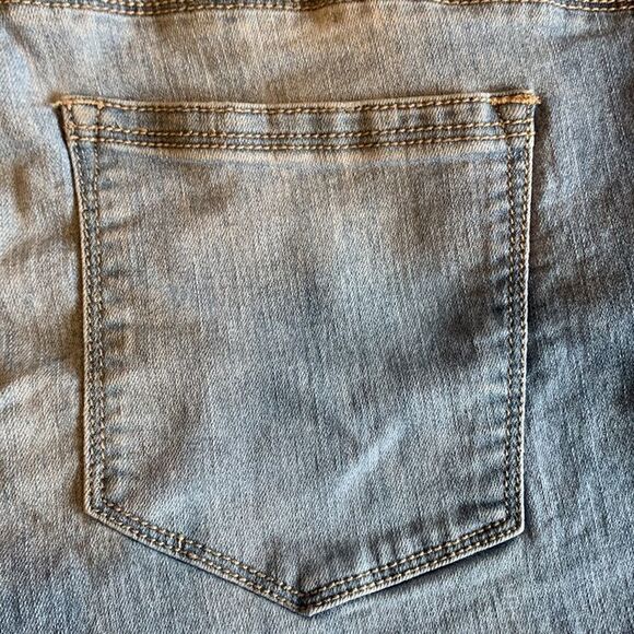 Lola Light Blue Anna MLB Mid Rise Stretchy Skinny Jeans - Picture 8 of 14